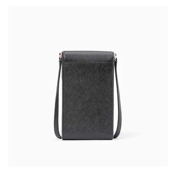 Kate Spade Black Leather Phone Crossbody Bag - Picture 5 of 6